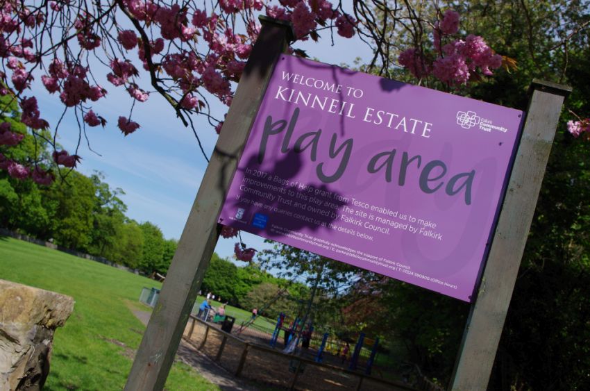 Play Area at Kinneil Estate